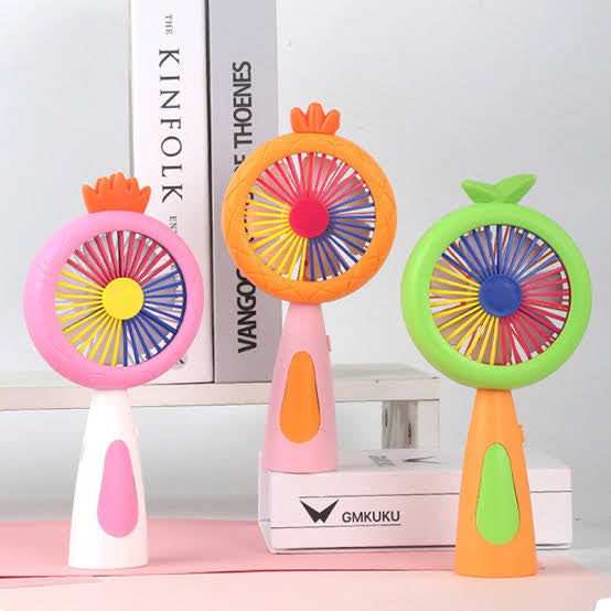 New Mini High Quality Fan with light and fast speed 5 to 6 battery backup