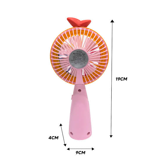 New Mini High Quality Fan with light and fast speed 5 to 6 battery backup