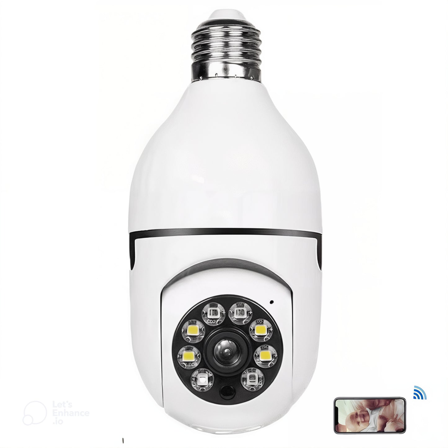 WIFI PTZ Bulb Camera – v380 pro Camera