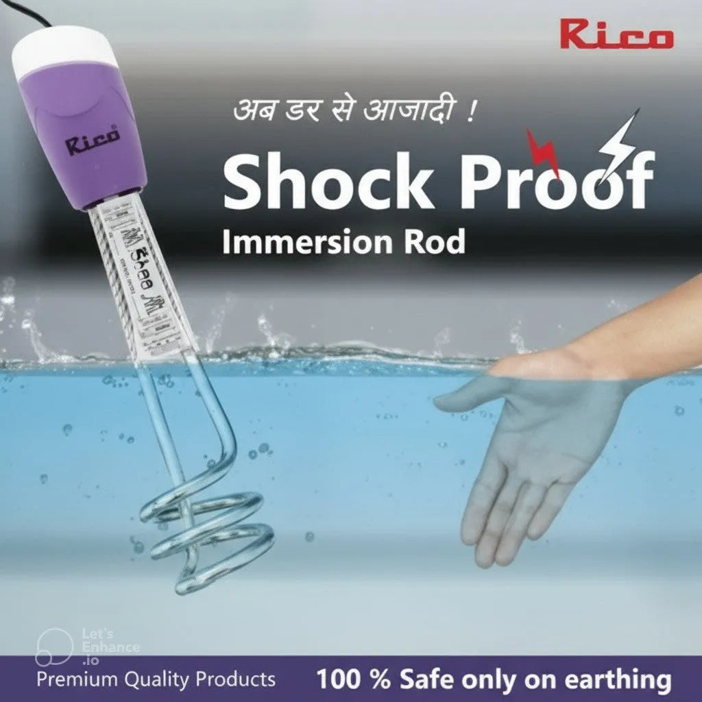 F8 Water Heating Rod | Shock Proof (imported)1 Year Warranty