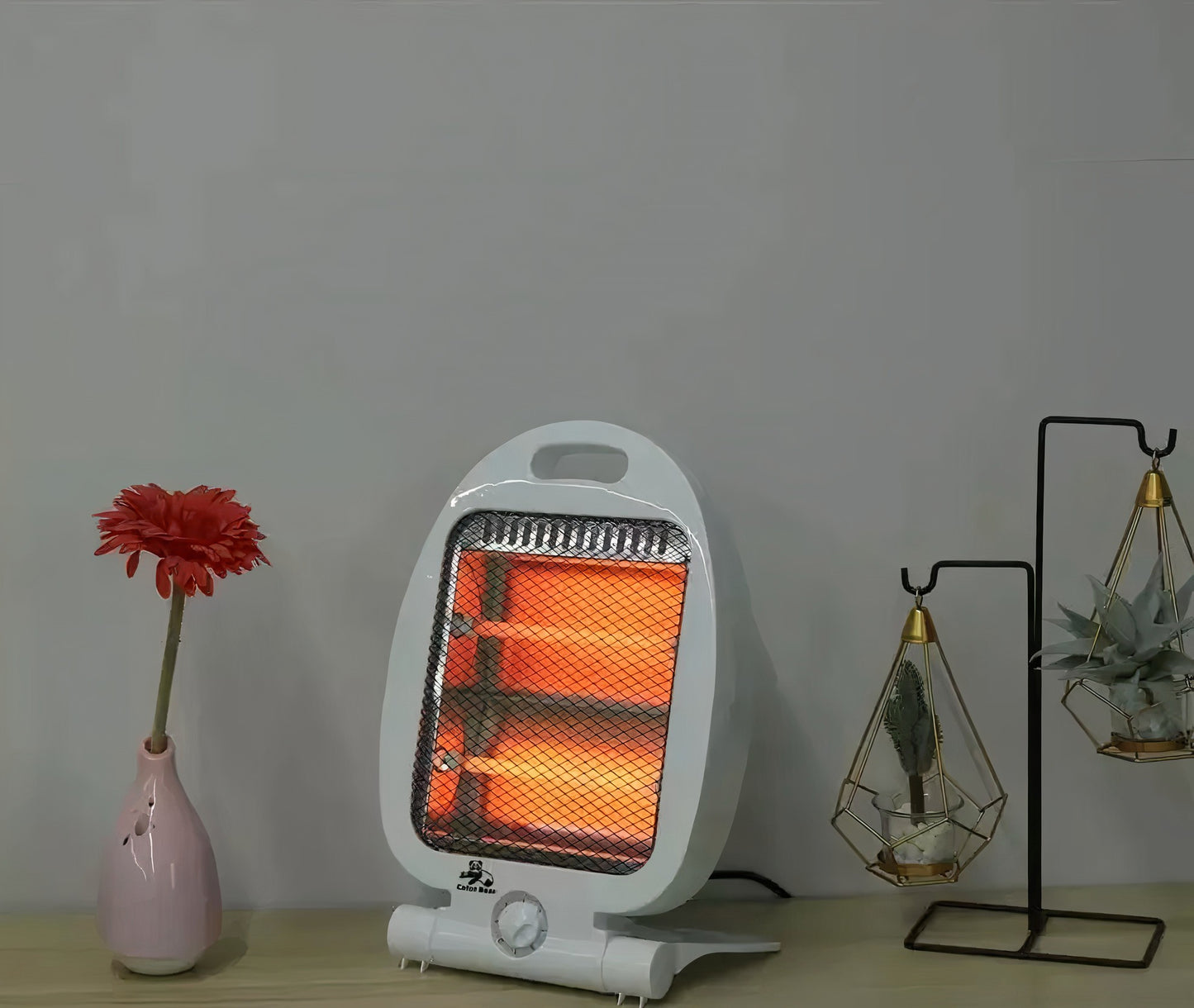 Electric Room Heater With Safety Switch | Energy Saving | Foldable Heater |300W / 600W