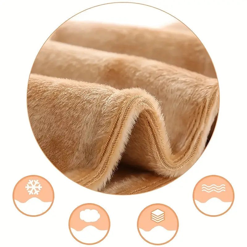 WINTER WARM KNEE PADS FOR MEN AND WOMEN- WOOL MATERIAL -PAIR