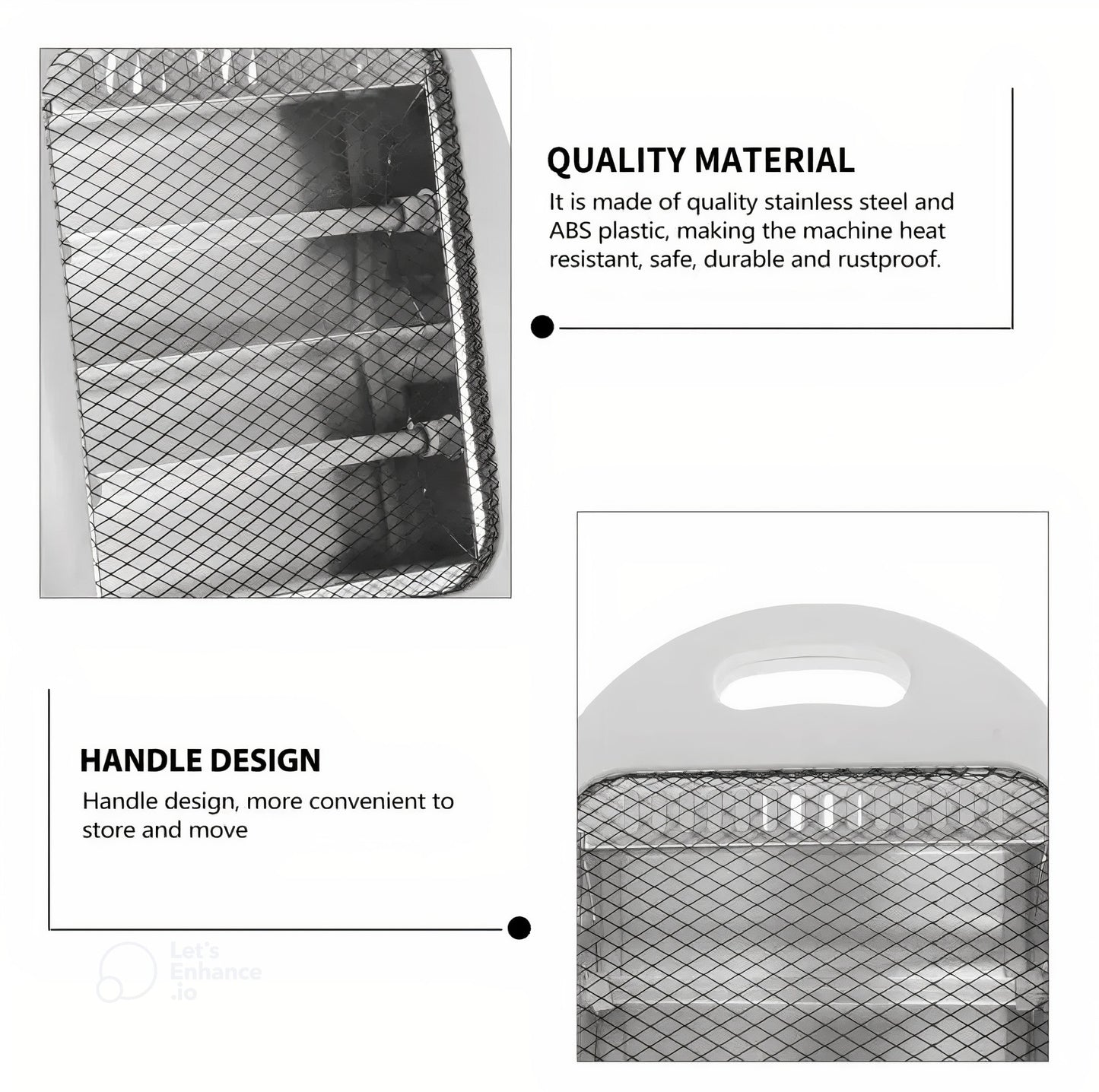 Electric Room Heater With Safety Switch | Energy Saving | Foldable Heater |300W / 600W