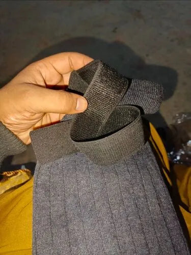 THERMAL WINTER WARM KNEE PADS WITH STRAPS  FOR MEN AND WOMEN- WOOL MATERIAL -PAIR