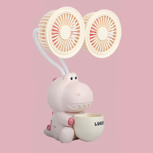 New Mini Cute Portable fan With high Quality Stand and long lasting battery