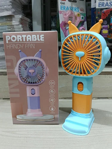New Mini Hand held Portable Fan With long lasting battery and durability