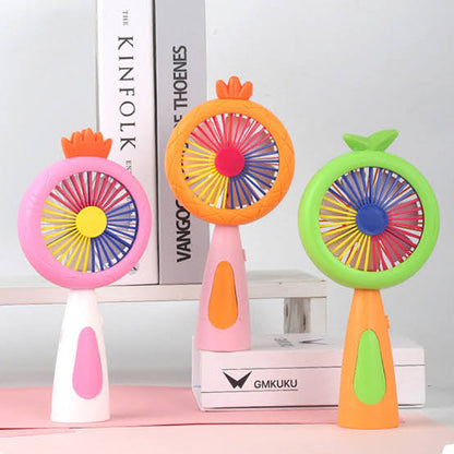 New Mini High Quality Fan with light and fast speed 5 to 6 battery backup