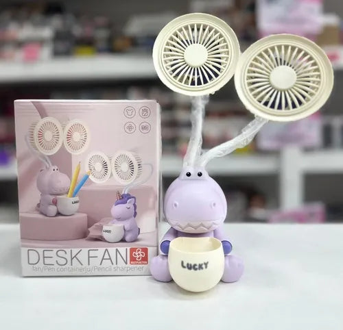 New Mini Cute Portable fan With high Quality Stand and long lasting battery