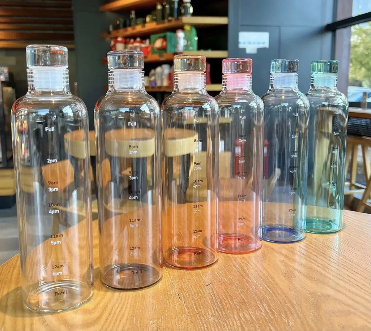 Cute Transparent Bottle. Easy to Carry. Article:1701