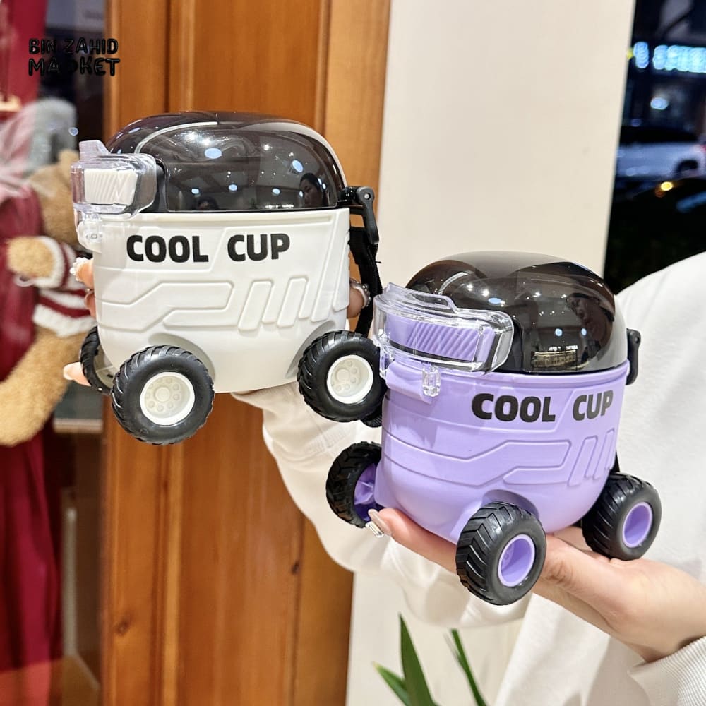 Cool Cup Bottle For kids Especially for school inspired by car