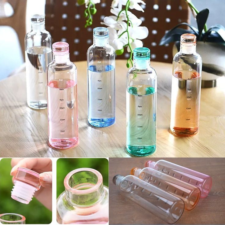 Cute Transparent Bottle. Easy to Carry. Article:1701