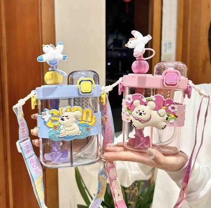 2 in 1 mini water bottle for Kids