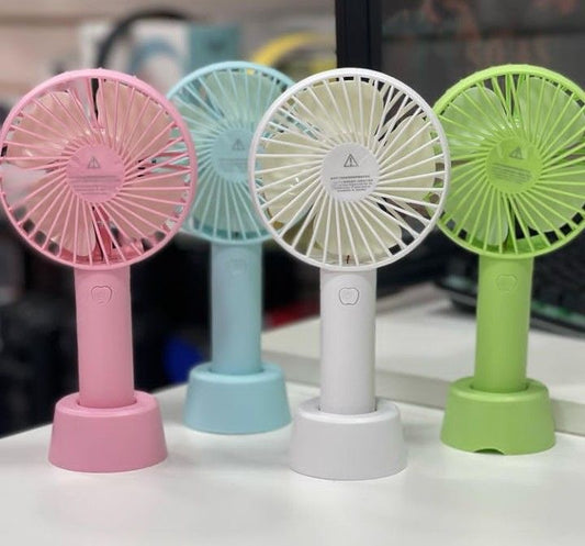 High Quality Mini Hand Held Fan , Battery 🔋 Backup 3 to 4 Hour